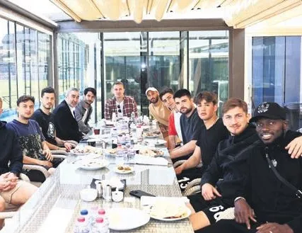 Beşiktaş’ta bayramlaşma