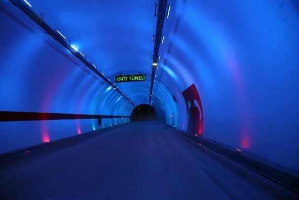 Cumhurbaşkanı Erdoğan yarın Rize'nin Ovit Tüneli'nin açılışını yapacak-2