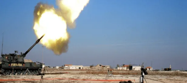 TSK Suriye’deki hedefleri vurmaya başladı