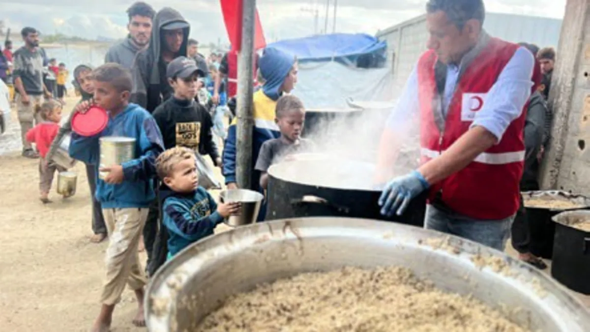 Kızılay’ın son İyilik Gemisi Gazze’ye ulaştı
