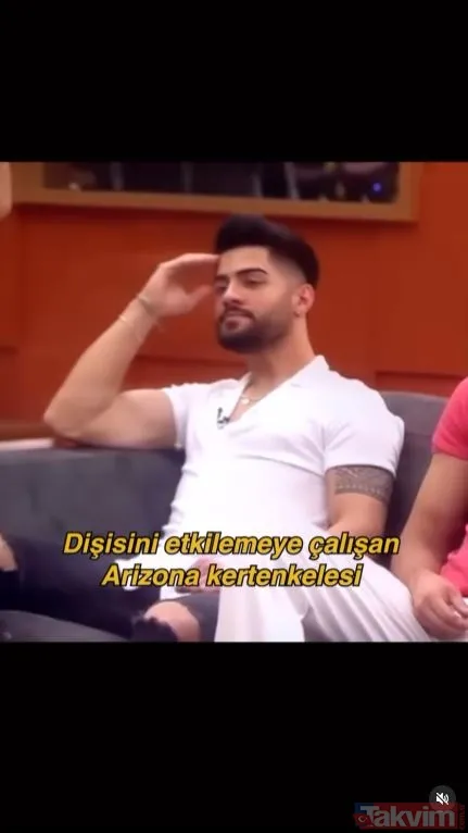 Kısmetse Olur Furkan Can Ağca’ya Berfu Yenenler ile Eser Yenenler’den olay gönderme! “Dişisini etkilemeye çalışan Arizona kertenkelesi...” - 14