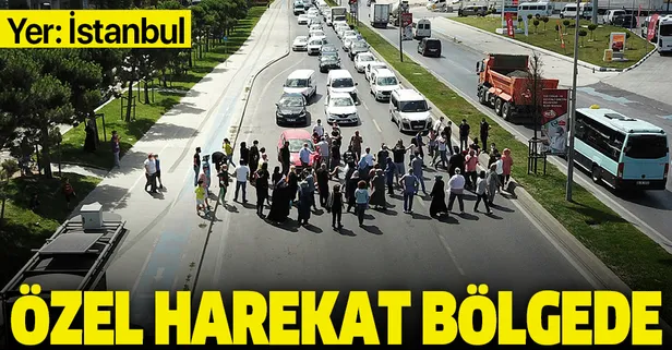 Yer: İstanbul! Özel harekat bölgeye sevk edildi