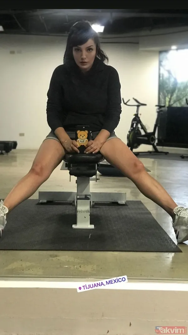 Aleyna Tilki’nin annesi Havva Öztel süper minisiyle spor salonunda poz verdi! Görenin ağzı açık kaldı sosyal medya sallandı - 5