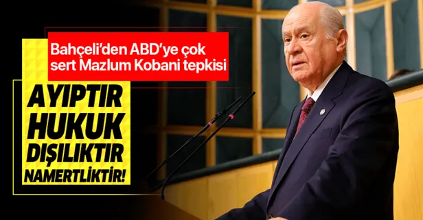 MHP lideri Devlet Bahçeli: Kırmızı bültenle aranan katilin takdir edilmesi hukuk dışı