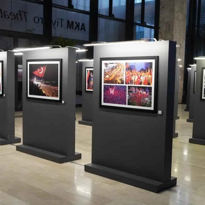 Turkuvaz Medyanın hazırladığı 15 Temmuz sergisi Atatürk Kültür Merkezi’nde açıldı