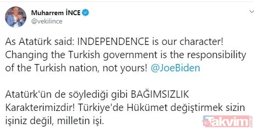 Başkan Erdoğan'ı ve Türkiye'yi küstahça hedef alan ABD'li Joe Biden'a tepki yağdı! - 9