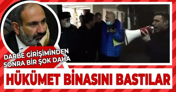 Ermenistan'da hükümet binasına baskın!