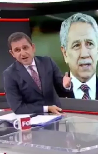 Arınç'ın "KHK faciadır" söylemleri üzerinden AK Parti'yi karalamak isteyen Fatih Portakal FETÖ'cü Ercan Gün'ü beslemeye devam ediyor