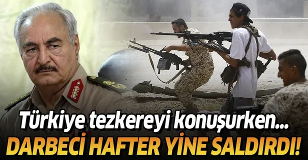 Libya'da UMH güçleri, Hafter'in Trablus'un güneyindeki saldırısını püskürttü