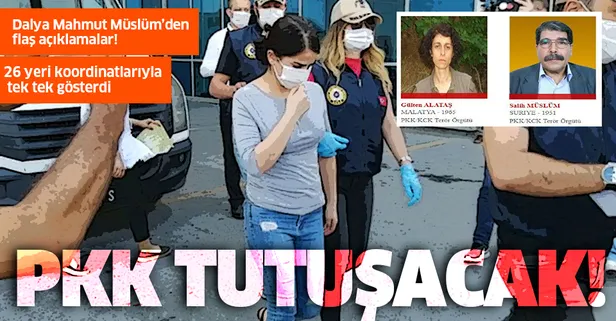 İkna sonucu teslim olan Dalya Müslüm ile ilgili flaş haber! Terör yuvalarını birer birer deşifre etmiş