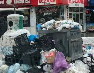 Kadıköy Belediyesi’nde çöp dağları yükseliyor
