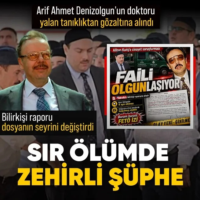 Arif Ahmet Denizolgun’un şüpheli ölümünde ilk gözaltı: İhbarı kimin yaptığını bilmiyorum diyen doktorun 155 kaydı çıktı