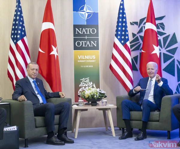 Vilnius'taki Başkan Erdoğan - Biden zirvesine büyük ilgi! Kare kare tarihi anlar - 24