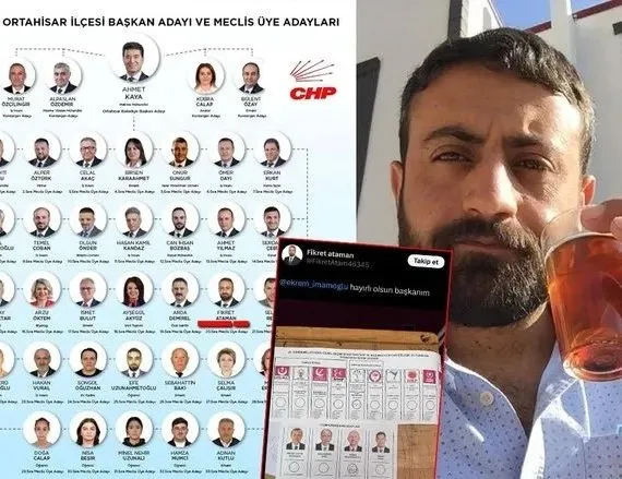 Son dakika: CHP Trabzon’da da DEM’lenmiş! DEM’li Fikret Ataman CHP listesinde!