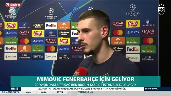 Fenerbahçe, Ognjen Mimovic transferini açıkladı!