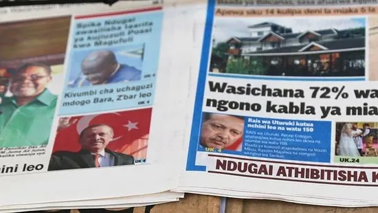 Erdoğan'ın ziyareti Tanzanya basınında-2