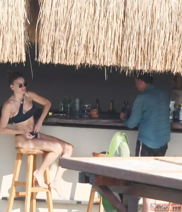 Serenay Sarıkaya gerçekten kestirmiş! Mini taytıyla spor yaptığı anları paylaşan Serenay Sarıkaya'yı görenler inanamadı - 14