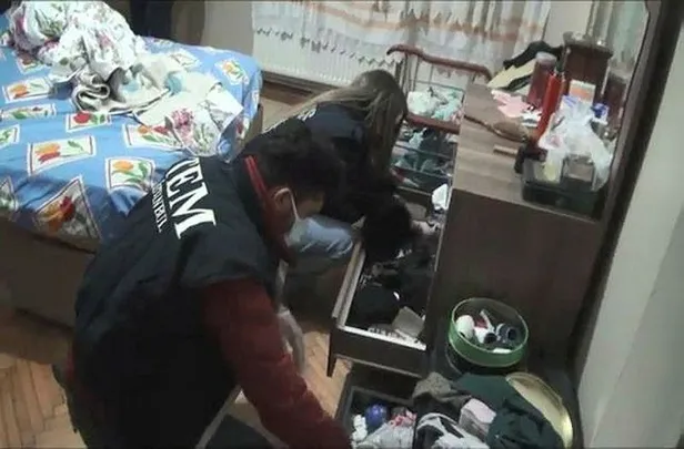 Son dakika: İstanbul'da DEAŞ ve El-Kaide uzantılı örgütlere operasyon: Operasyon anı kameraya yansıdı-2