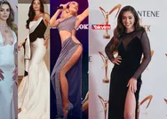 Altın Kelebek Ödül Töreninde akıl almaz görüntüler! Bari bugün sütyen giyseydin Melis Sezen, Cemre Baysel, Ahsen Eroğlu! Kıyafetleri olay oldu yer yerinden oynadı!