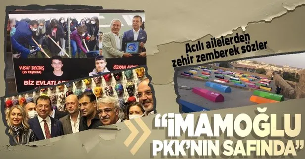 Evlat nöbeti tutan ailelerden CHP’li İBB Başkanı Ekrem İmamoğlu’na tepki: PKK’nın yanında duruyor