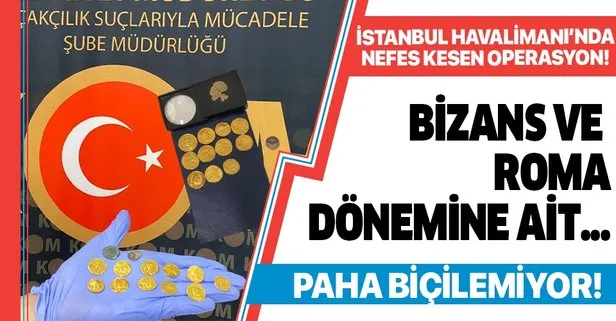 Istanbul Havalimani Nda Nefes Kesen Operasyon Bizans Ve Roma Donemine Ait Sikkeler Ele Gecirildi Takvim