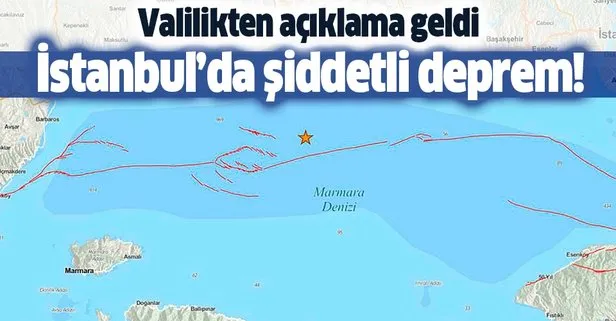 İstanbul son dakika deprem - İstanbul deprem şiddeti kaç ...