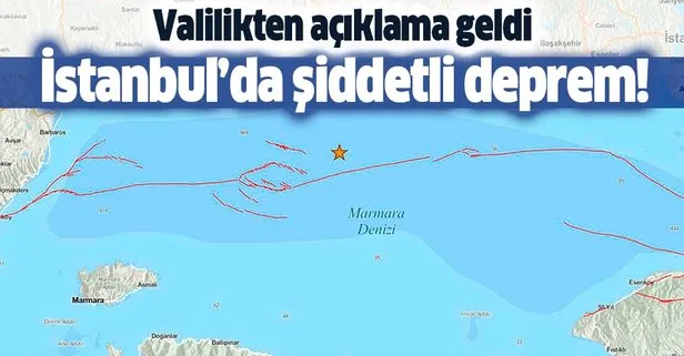 İstanbul son dakika deprem - İstanbul deprem şiddeti kaç? Kandilli Rasathanesi AFAD son deprem listesi