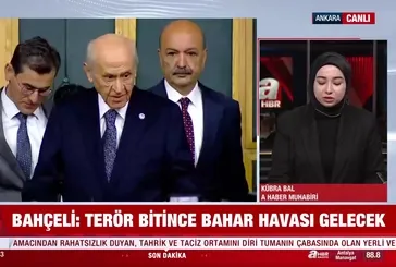 MHP lideri Devlet Bahçeli: Terör bitince bahar havası gelecek