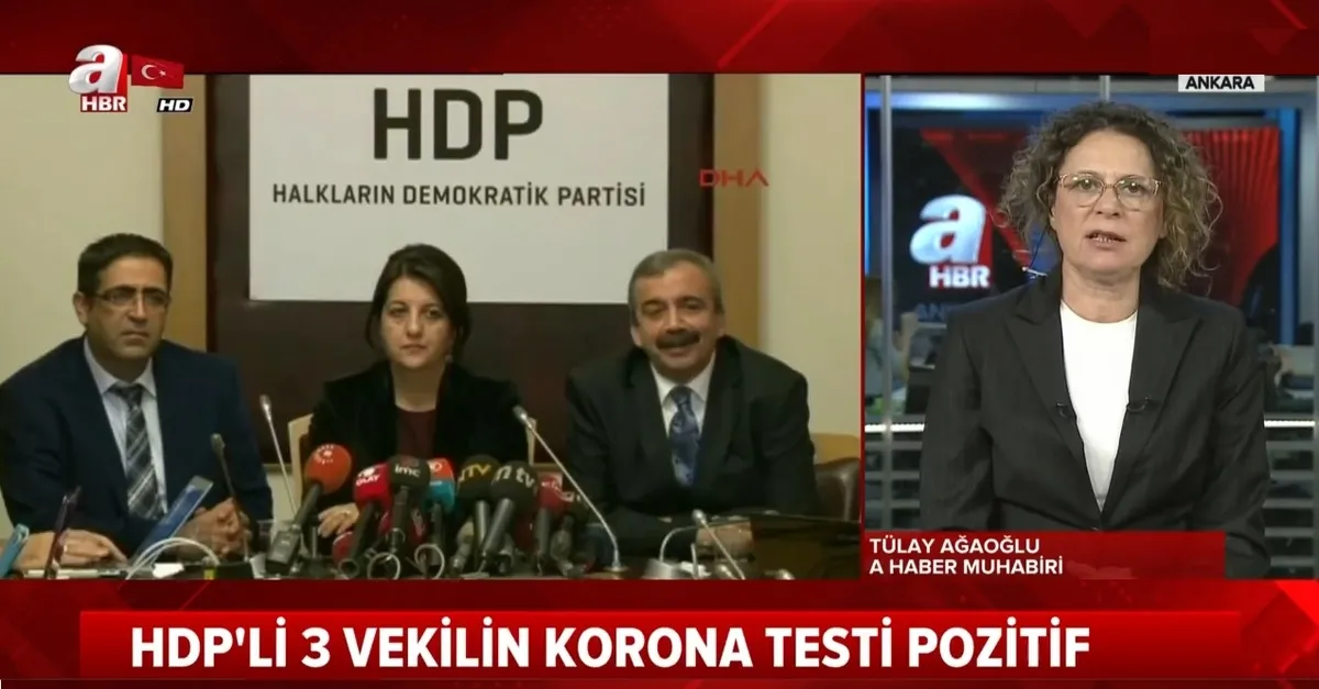 HDP'li 3 milletvekilinde virüs çıktı
