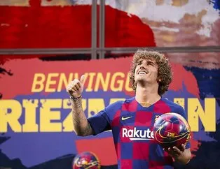 Barcelona Griezmann’ı tanıttı