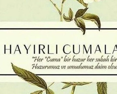 En güzel resimli Cuma mesajları burada!