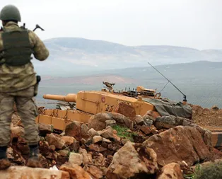 Türk tankları Burseya Dağı’na girdi