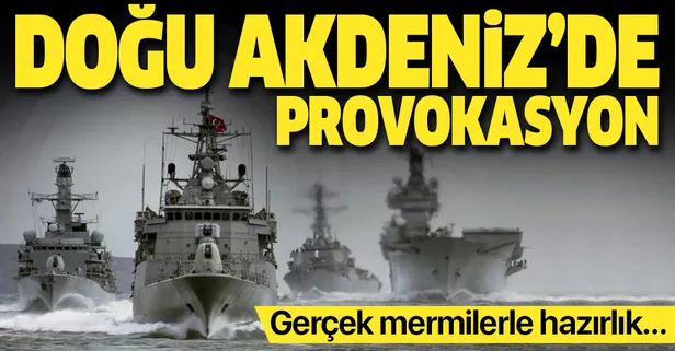 Rumlardan Doğu Akdeniz'de provokasyon hazırlığı