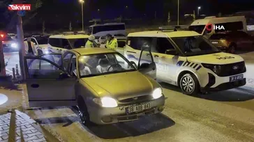 Yer: Kayseri! Uygulamada görevli polise çarpıp kaçtılar: 4 gözaltı