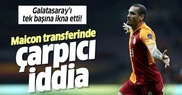 Son dakika Galatasaray haberleri | Maicon transferinde çarpıcı iddia