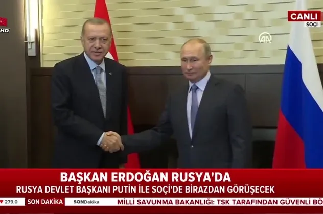 Soçi'de kritik zirve! Başkan Erdoğan ve Putin'den ilk açıklama