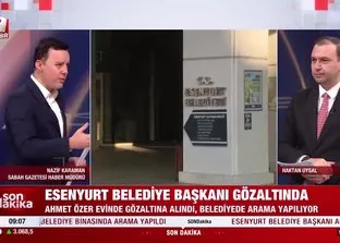 Nazif Karaman canlı yayında açıkladı: CHP’li Esenyurt Belediye Başkanı Ahmet Özer PKK’nın elebaşlarından Remzi Kartal ile görüşmüş