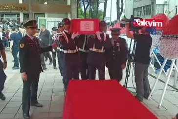 Şehit asker Yavuz Güney'e veda!