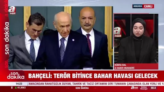 MHP lideri Devlet Bahçeli: Terör bitince bahar havası gelecek