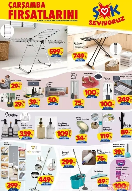 ŞOK 26 Kasım aktüel kataloğu! Çok ucuza metal ayakkabılık geliyor - 7