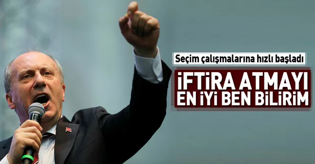 İnce: İftira nasıl atılır en iyi ben bilirim