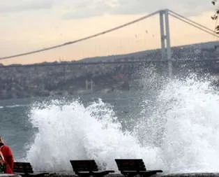 İstanbul’a lodos uyarısı