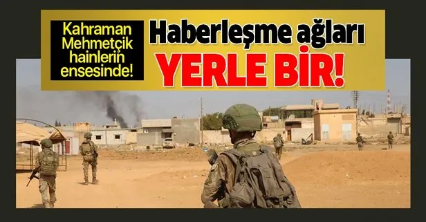 Teröristlerin haberleşme ağı yerle bir!