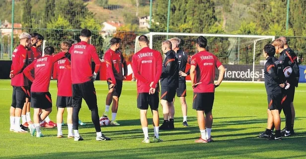 Stefan Kuntz Norveç maçı öncesi taktik çalıştırdı