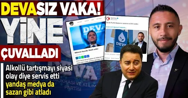 Alkollü tartışmayı ’siyasi olay’ gibi servis eden Ali Babacan fena çuvalladı! DEVA’lı Hakkı Sab’ın aracını arkadaşı kurşunlamış