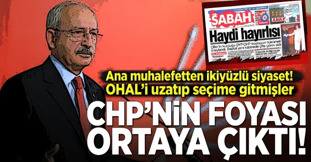 CHP'nin foyası erken ortaya çıktı!