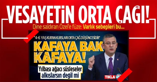 AK Parti Sözcüsü Ömer Çelik'ten Özgür Özel'in dini değerlere saldırmasına tepki: Vesayetin orta çağı hiç değişmiyor