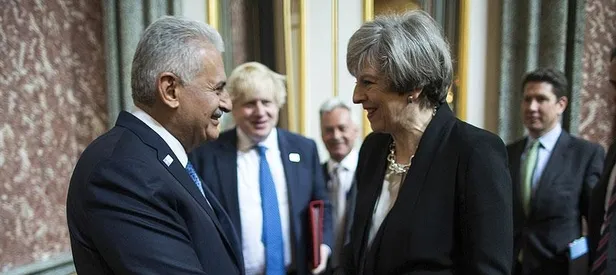 Başbakan Yıldırım, May ile görüştü