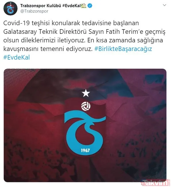 Corona virüse yakalanan Fatih Terim'e destek mesajları: Nefesim daralıyor - 11