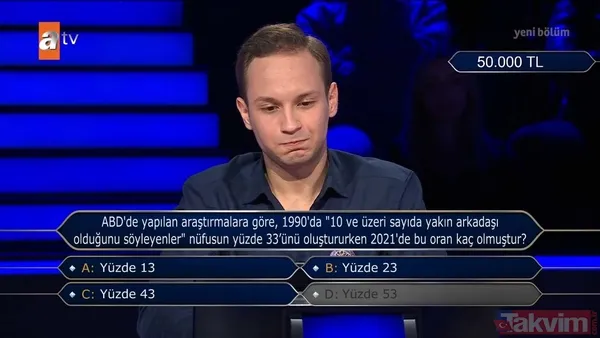 Kim Milyoner Olmak İster'de çarpıcı 'mide' sorusu! Kenan İmirzalıoğlu'ndan "Ciddi bir skandal olurdu!" yorumu... Yarışmacıdan bomba cevap - 30